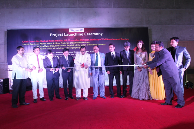 Japanese company launches residential complex project at Bashundhara
